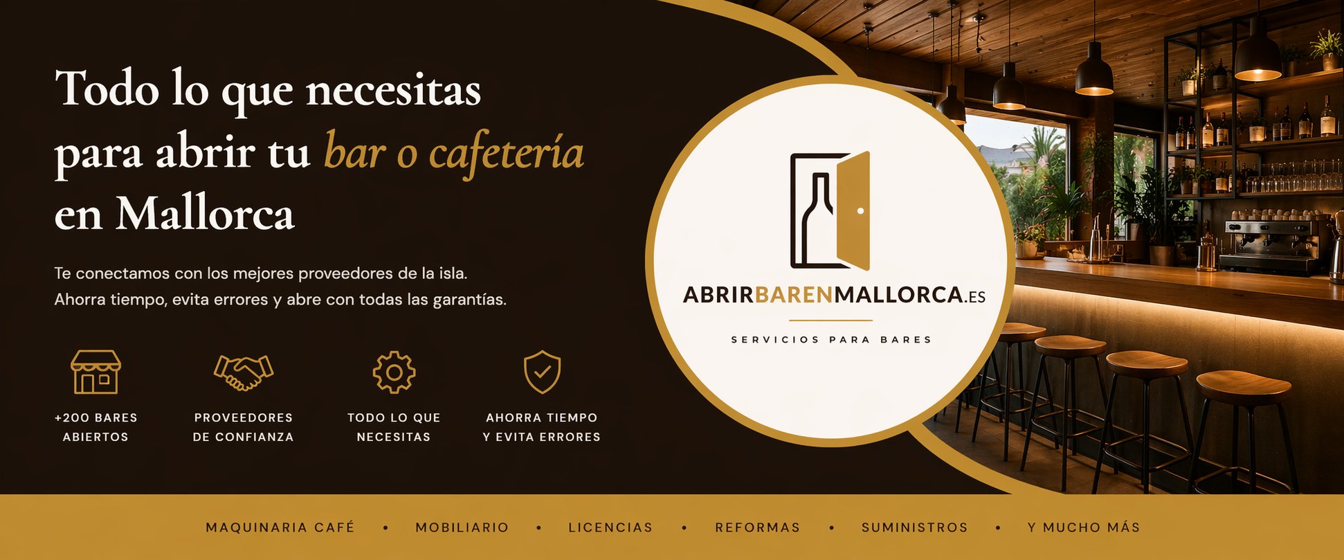 Todo lo que necesitas para abrir tu bar o cafetería en Mallorca — abrirbarenmallorca.es